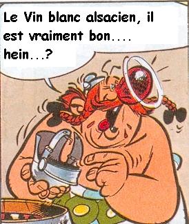 Le vin et Obélix....